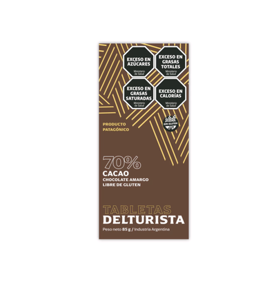 Chocolate 70% Cacao Amargo